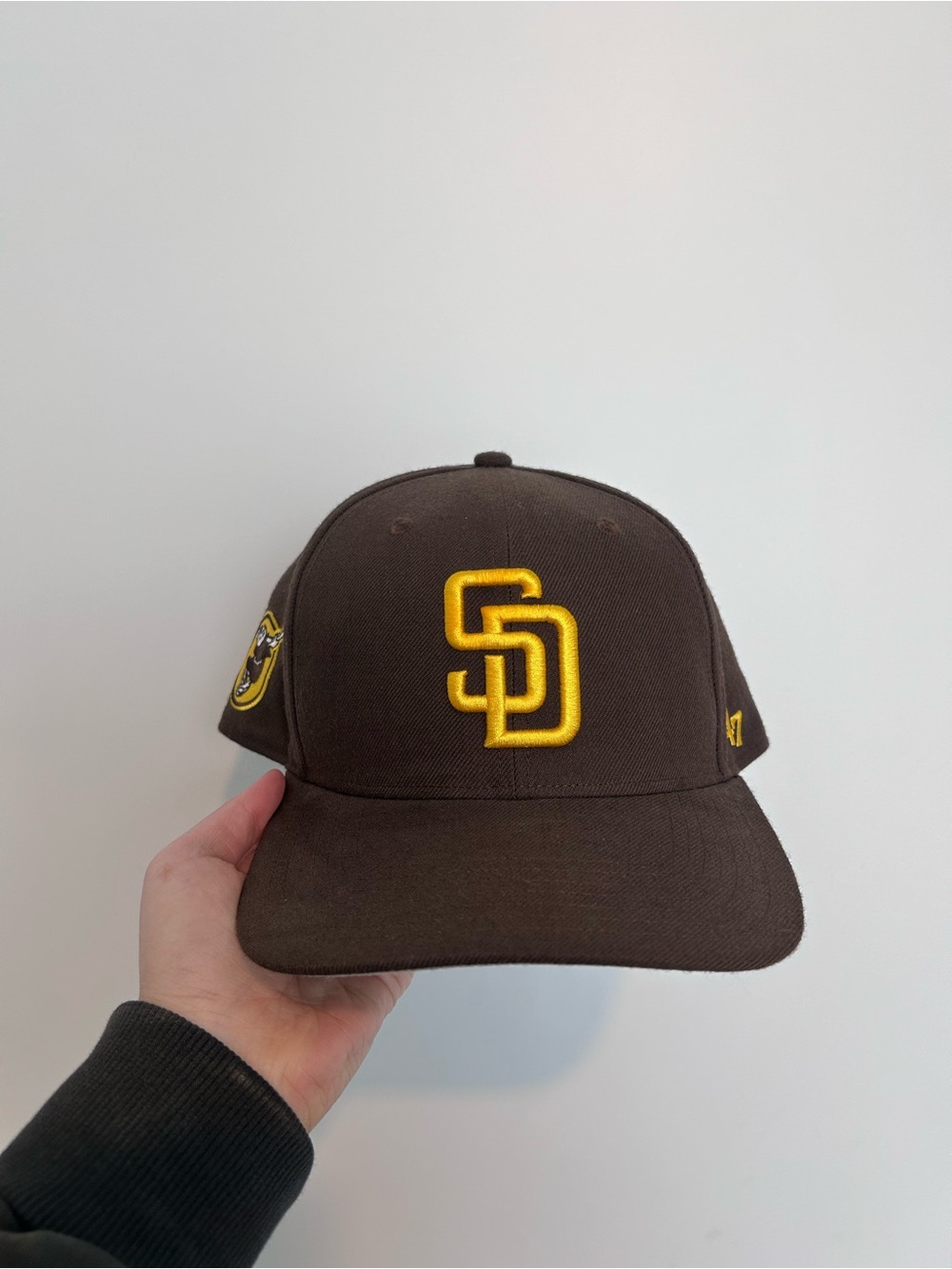 '47 Clean Up San Diego Padres Brown & Yellow Baseball Cap